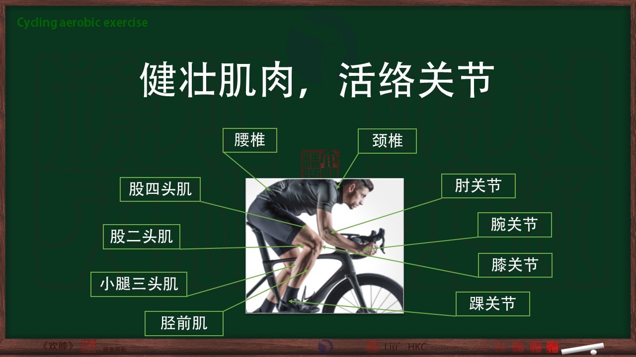 骑行运动(cycling)对肌肉,骨关节的影响