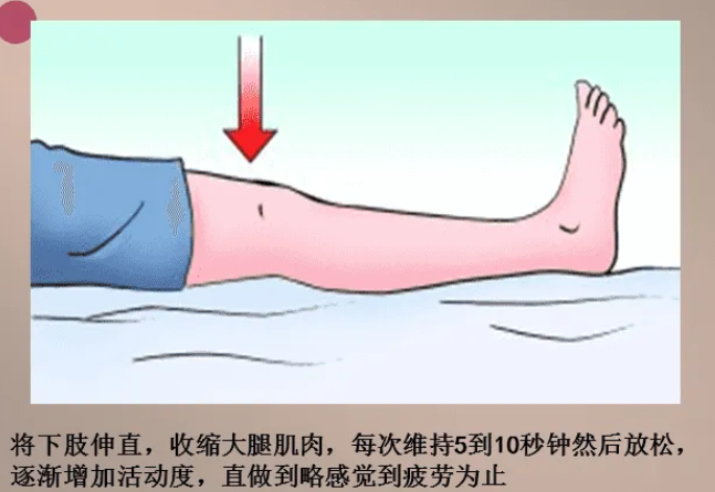 踝泵运动图片 简图图片