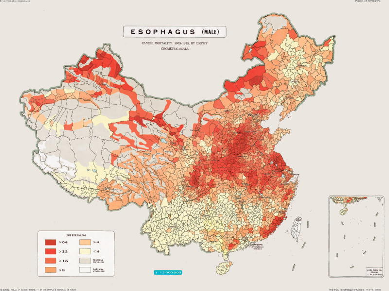 食管癌科普之二食管癌的高发地域
