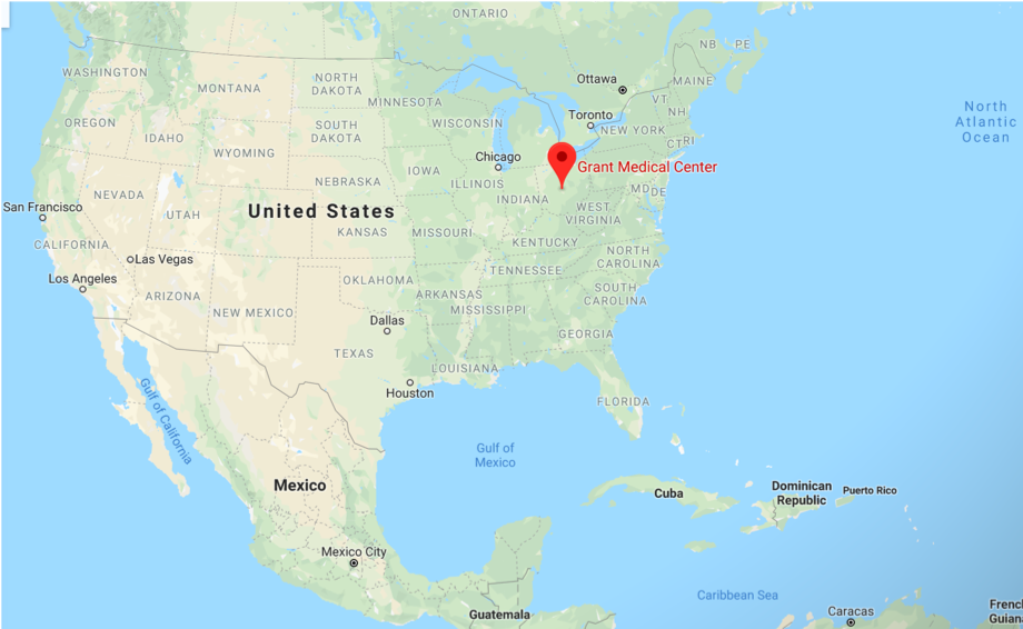 俄勒冈州在美国的位置图片