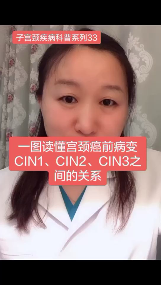 宫颈病变一图读懂宫颈癌前病变cin1cin2cin3之间的关系