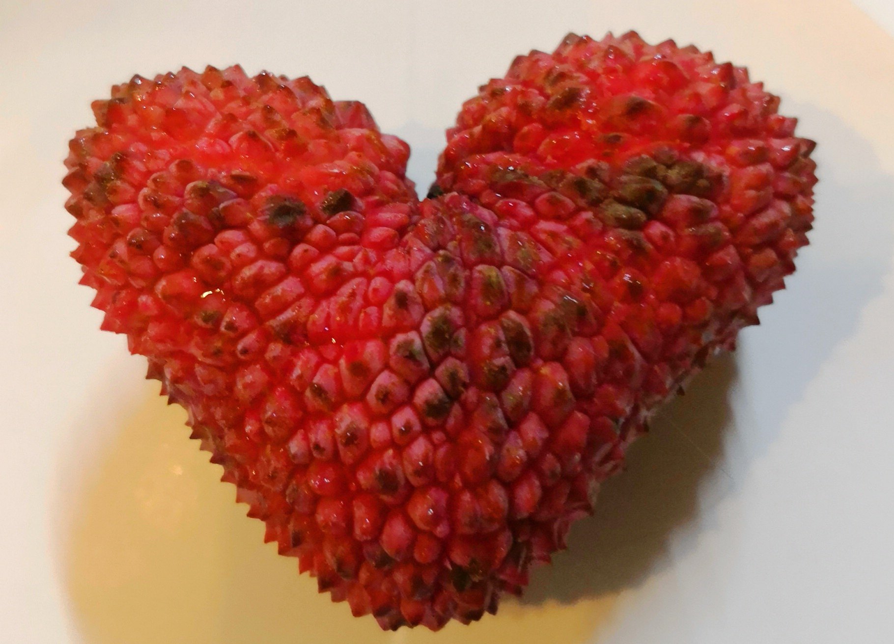 非常罕见的心形荔枝给我碰到,献给大家! - 好大夫在线