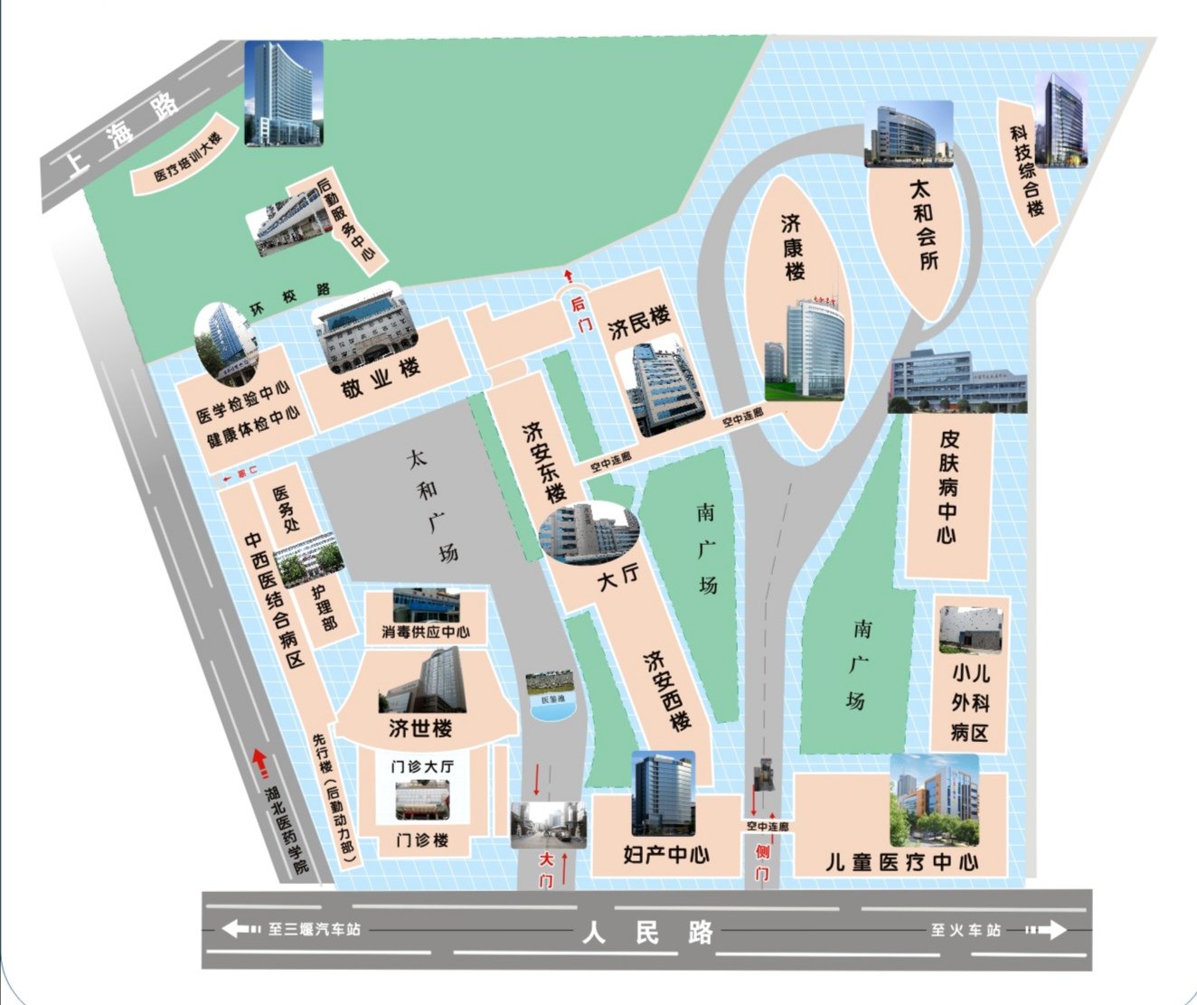 太和医院科室分布图图片