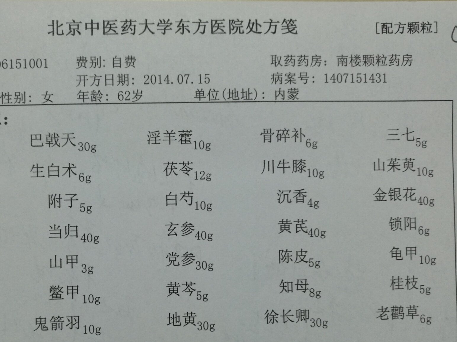 利胆排石片组方图片