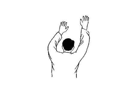 肩关节各个方向主动和被动的活动受限,手臂向上抬抬不起来,抬的时候会