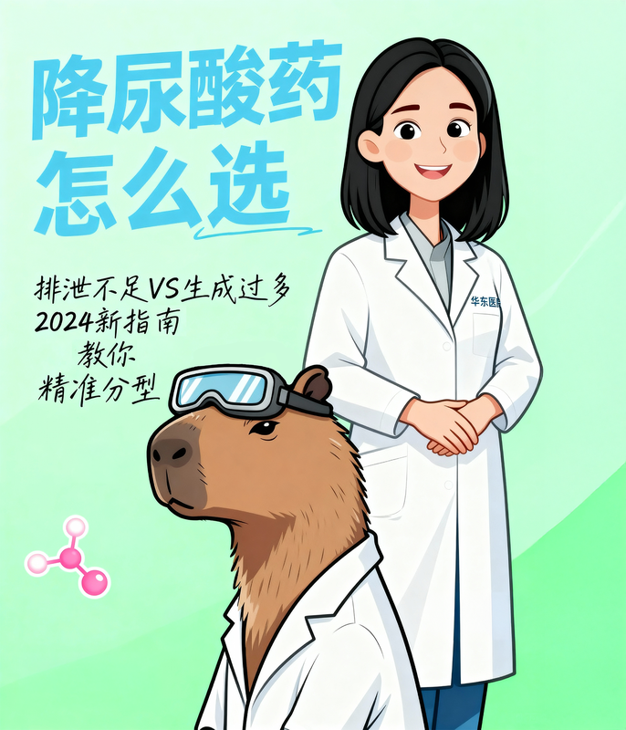 降尿酸药怎么选？